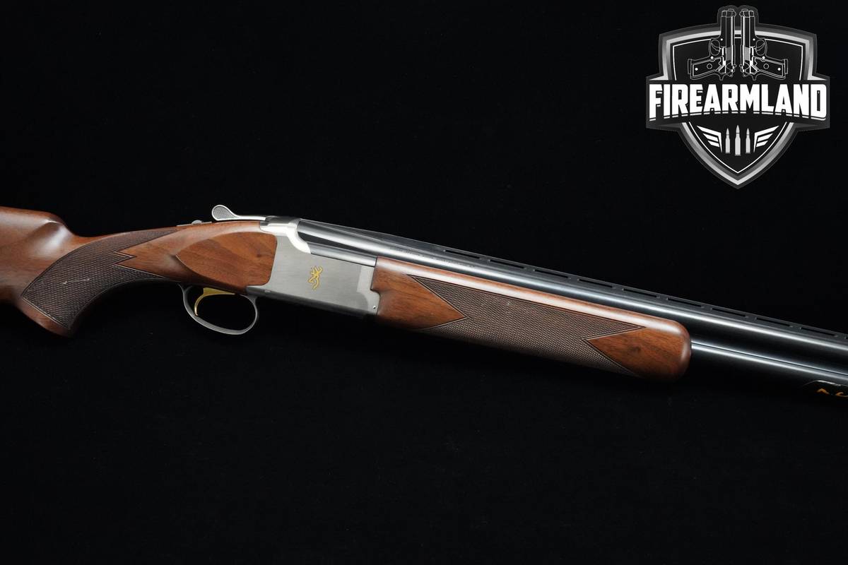 LIKE-NEW Browning Citori White Satin Hunter 12-Gauge 28" Browning-Citori