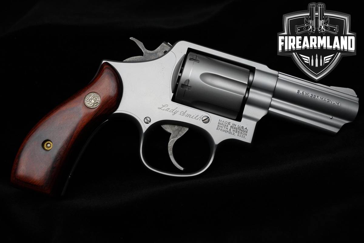 Smith & Wesson (S&W) 65-5 Lady Smith 357 Magnum 3" Revolver Stainless DA/SA