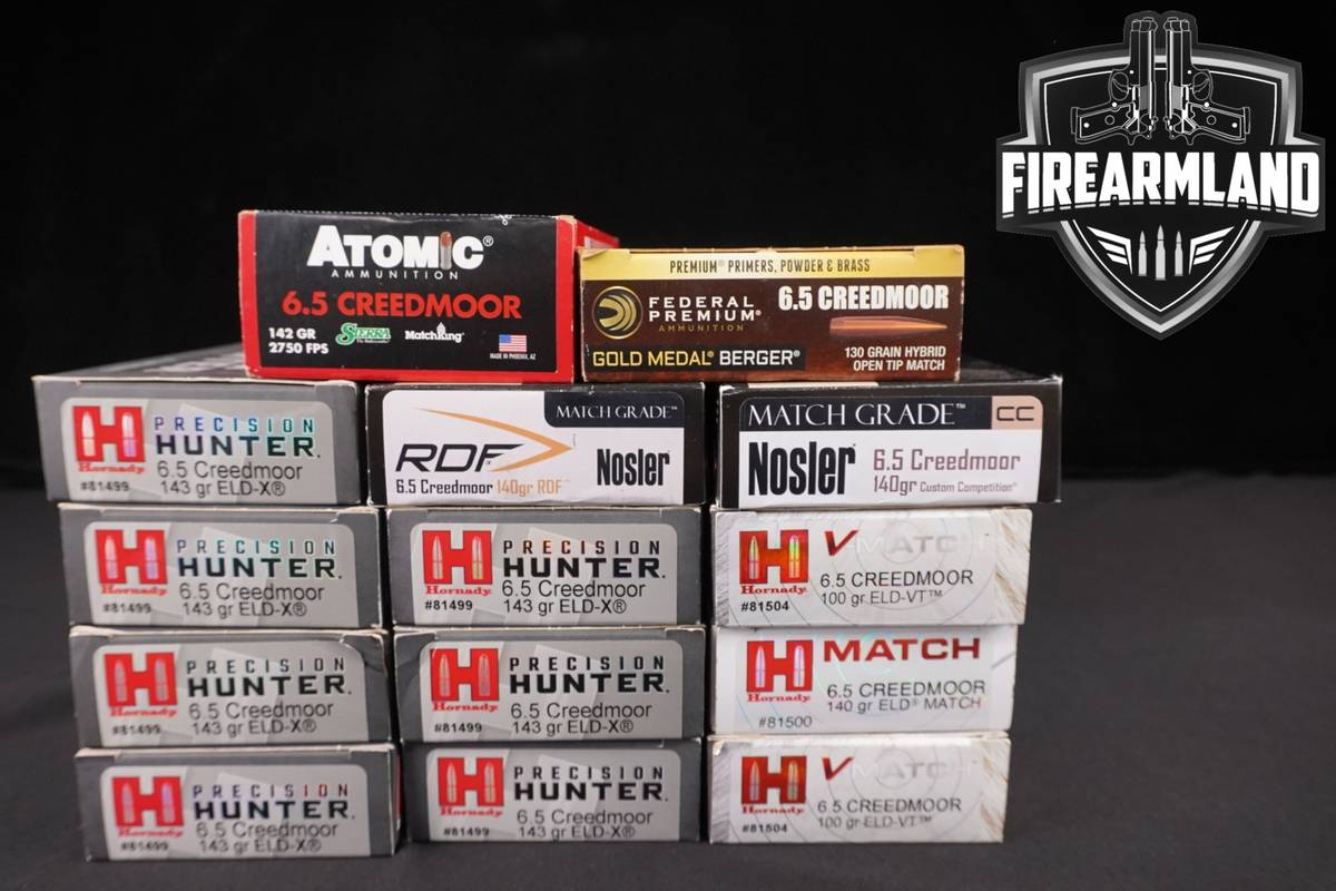 280 RDS! 6.5 Creedmoor Ammo 6.5CM Ammunition
