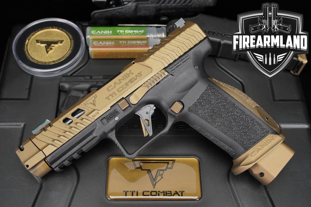 Canik TTI Combat 9mm Taran Tactical Optics-Ready COMPENSATOR