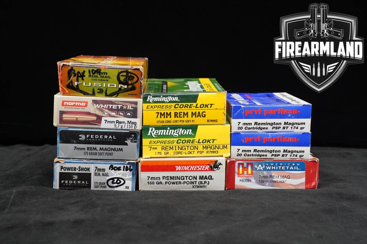 200 RDS! 7mm Rem Magnum Ammo Mag Ammunition
