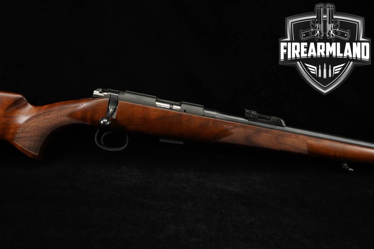 CZ 452-2E ZKM 22LR 20.7" Blued & Hardwood CZ452 4522E Target Rifle