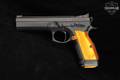 2020 CZ CZ 75 Tactical Sport Orange 9mm Luger Black in Very Good Condition Image 4