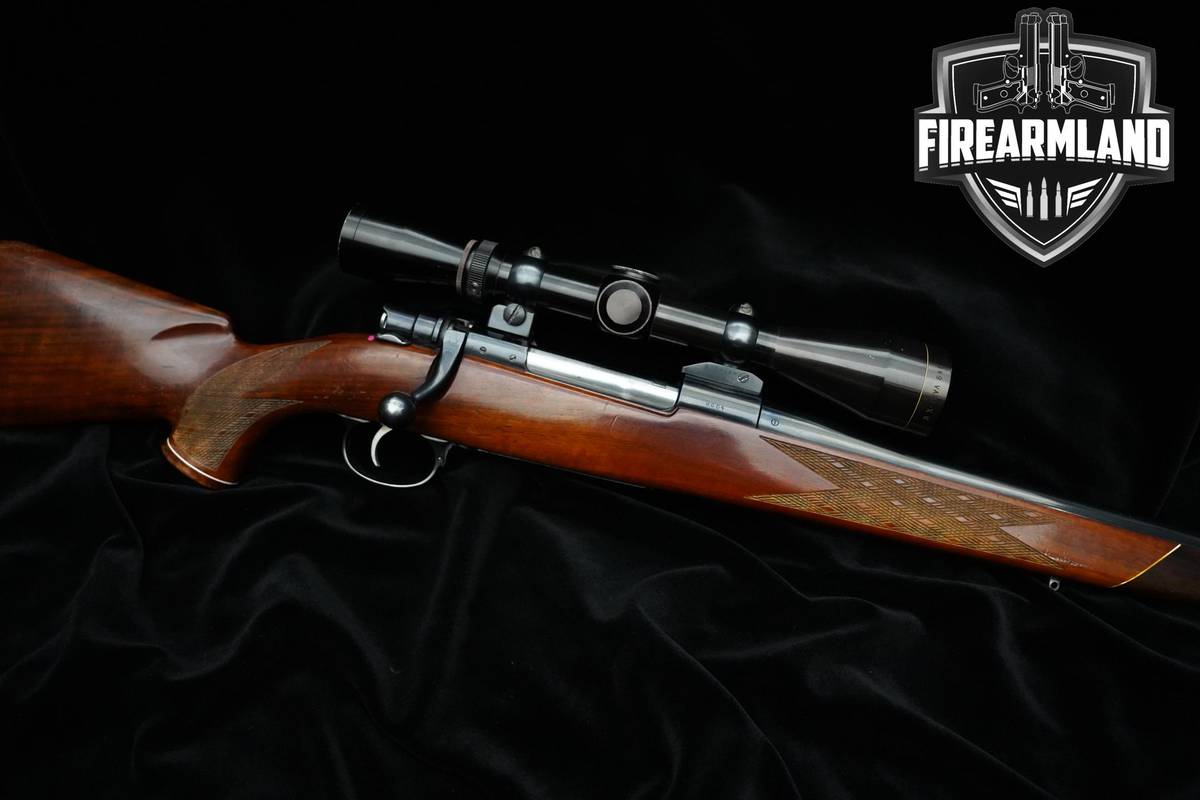 1958-1959 Weatherby Mark-V 300 Wby Magnum 24" Blued Mark-V Weatherby +OPTIC