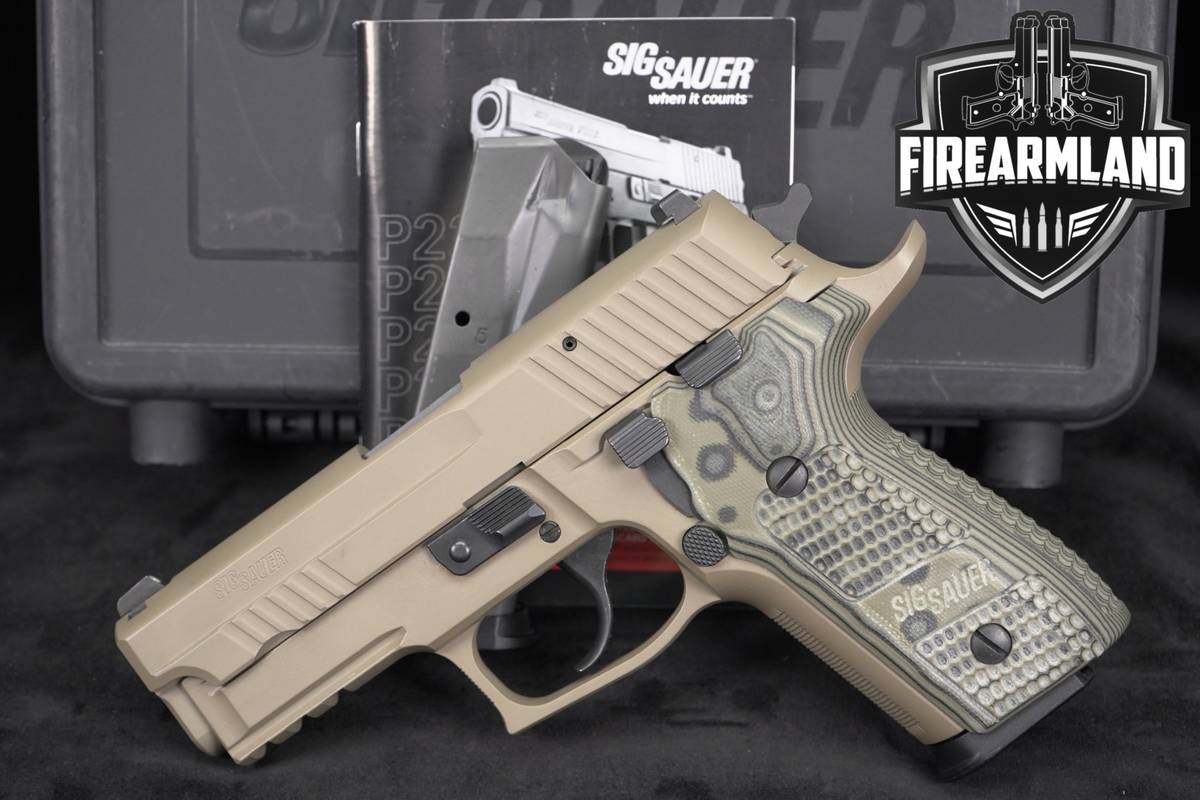 Sig Sauer P229 Elite Scorpion 40 S&W 3.9" FDE P 229 +2 MAGS & ORIG CASE