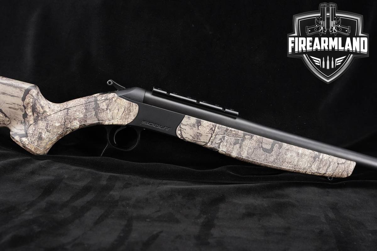 CVA Scout Compact .410 Bore 22" Blued & Realtree Timber 3"
