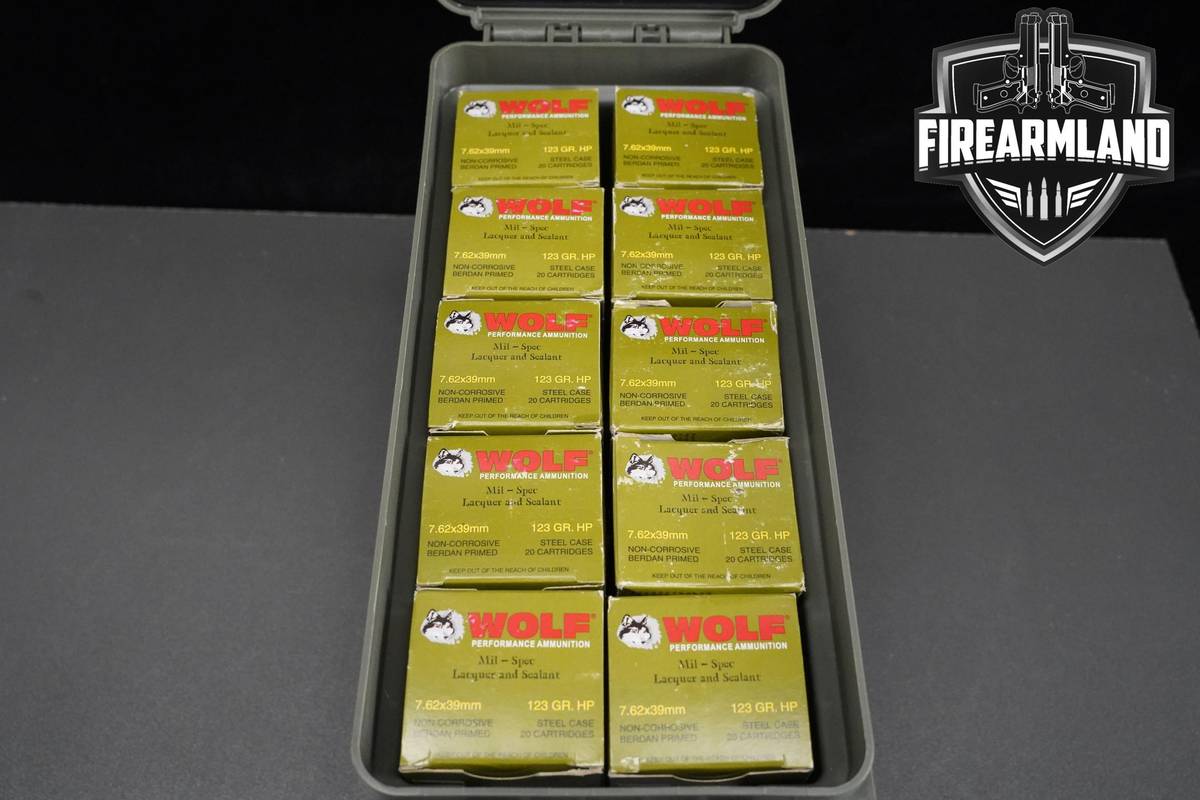 400 RDS! 7.62x39 Ammo 762