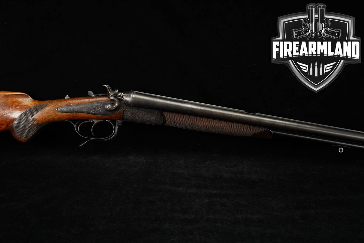 1900-1910 Krieghoff Drilling COMBINATION 16 Gauge / 9.3x72R