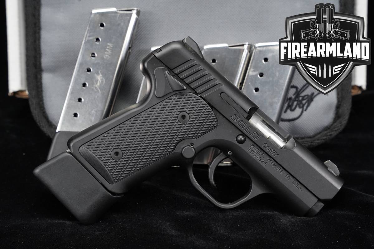 Kimber Solo Carry 9mm 2.8 +5 MAGS & ORIG BOX