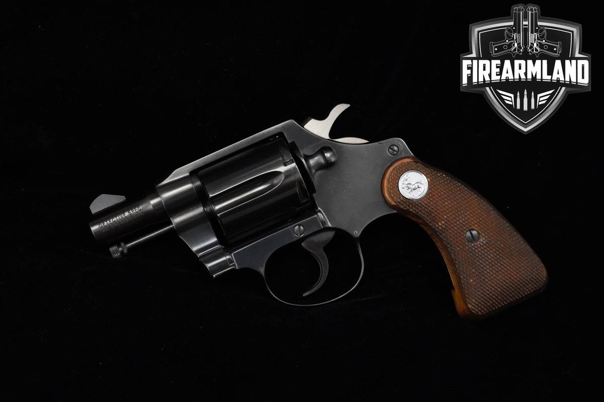 MINTY 1969 Colt Detective Special 38 Special 2" Blued Colt DA/SA