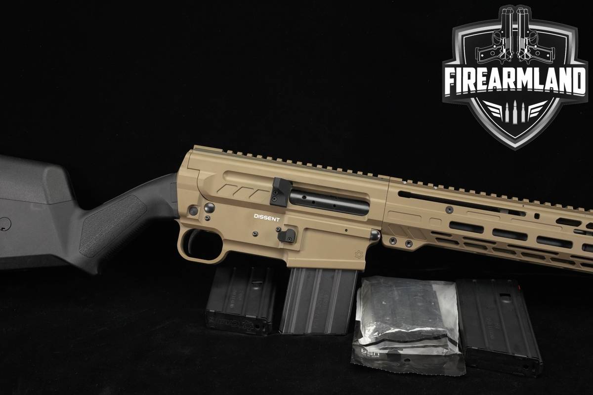 CMMG DISSENT BR4 350 Legend AR-15 AR15 M-Lok Side Charging, BUFFERLESS