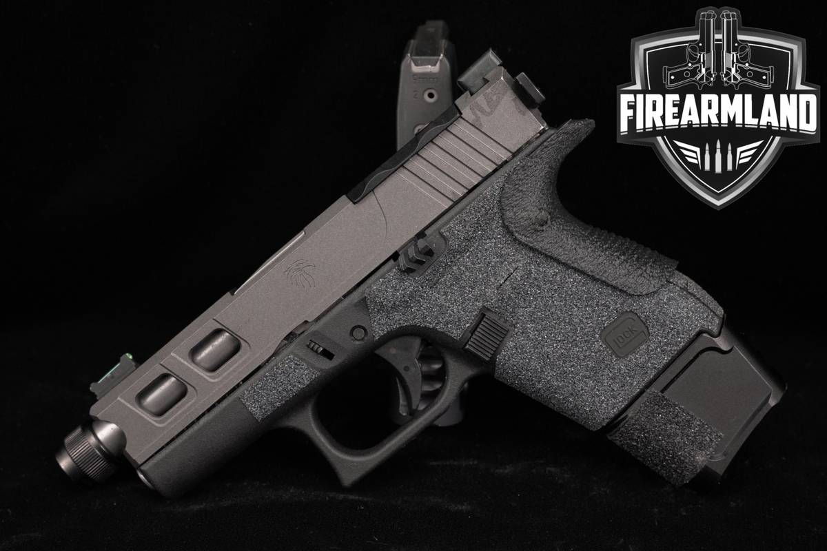 Glock 43 Optics-Ready G43 9mm 3.9 Grey THREADED +2 MAGS