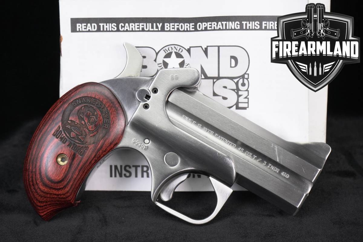 Bond Arms Snake Slayer 45 LC/410 3.5" Big-Frame Series +ORIG BOX, PAPERS