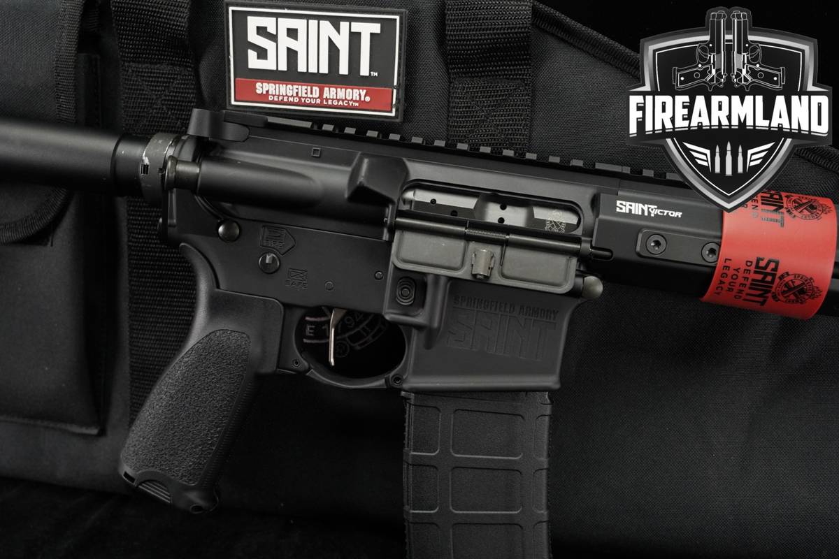 Springfield Armory SAINT Victor Pistol 5.56 NATO AR-15 AR15 7.5 +ORIG CASE