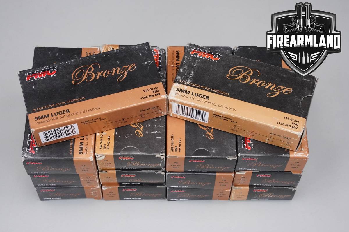 9mm Ammo 9mm-Luger Ammunition 700 ROUNDS