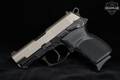 Bersa Thunder 40 Ultra Compact Pro .40 S&W Two-Tone Nickel & Black in Good Condition Image 4