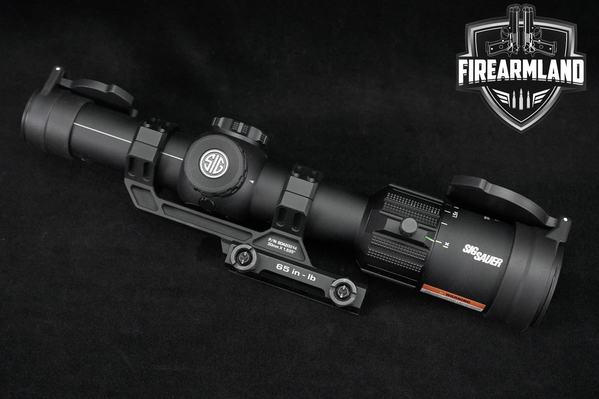 Sig Sauer Tango-MSR 1-6X24 BDC6 Reticle SFP LPVO