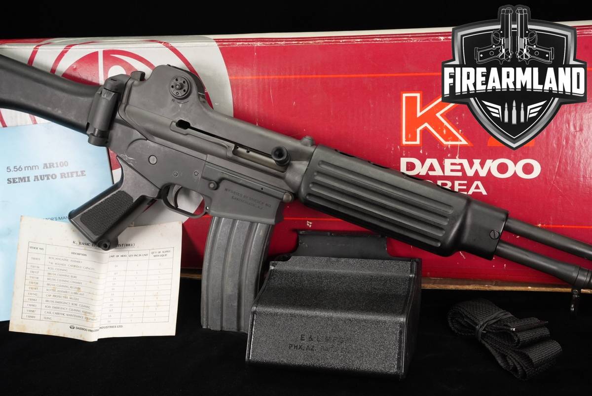 PRE-BAN Daewoo K2 Stoeger 5.56 NATO AR-100 K-2 AR100 +ORIG BOX, CATCHER