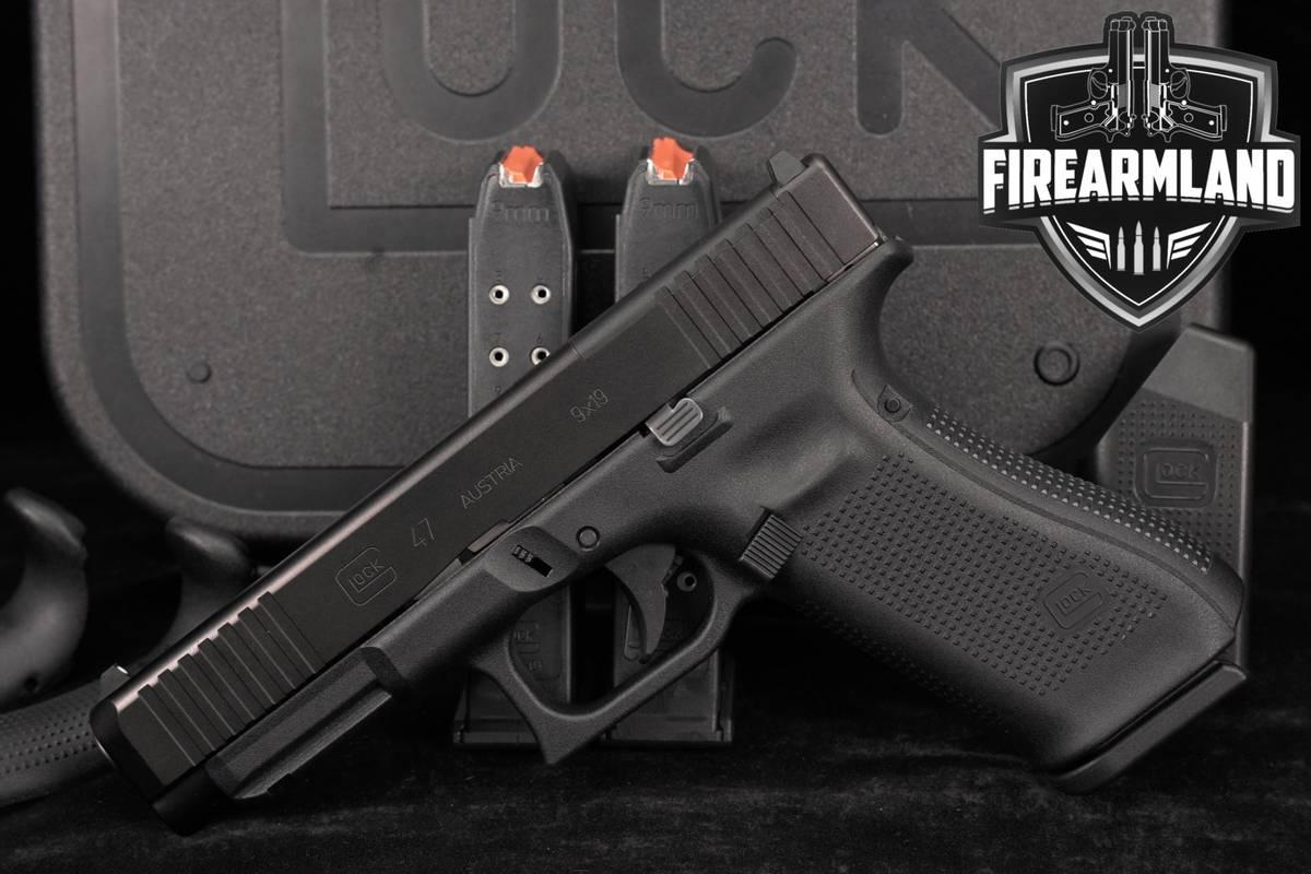 LIKE-NEW Glock 47 Gen5 MOS G47 Gen 5 9mm 4.49 +3 MAGS, ORIG CASE