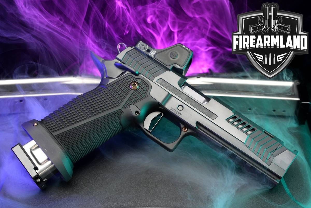 Dark Forge Reaper PORT COMP 9mm 1911 2011 +3 MAGS, CASE, TRIJICON RMR HD 2