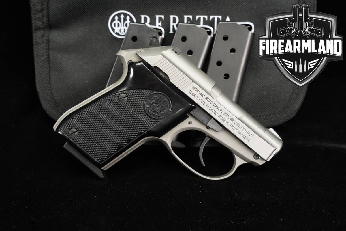 Beretta 3032 Tomcat Inox 32 ACP 2.4" Stainless +4 MAGS