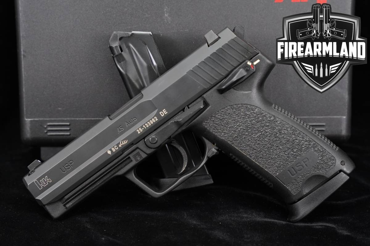 2012 Heckler & Koch H&K USP 45 ACP 4.41" BC USP45 +2 MAGS & ORIG CASE
