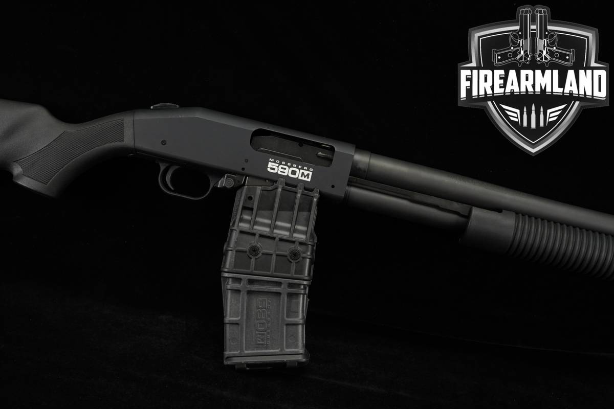 Mossberg 590M 12-Gauge 18.5 2 3/4" MAG-FED