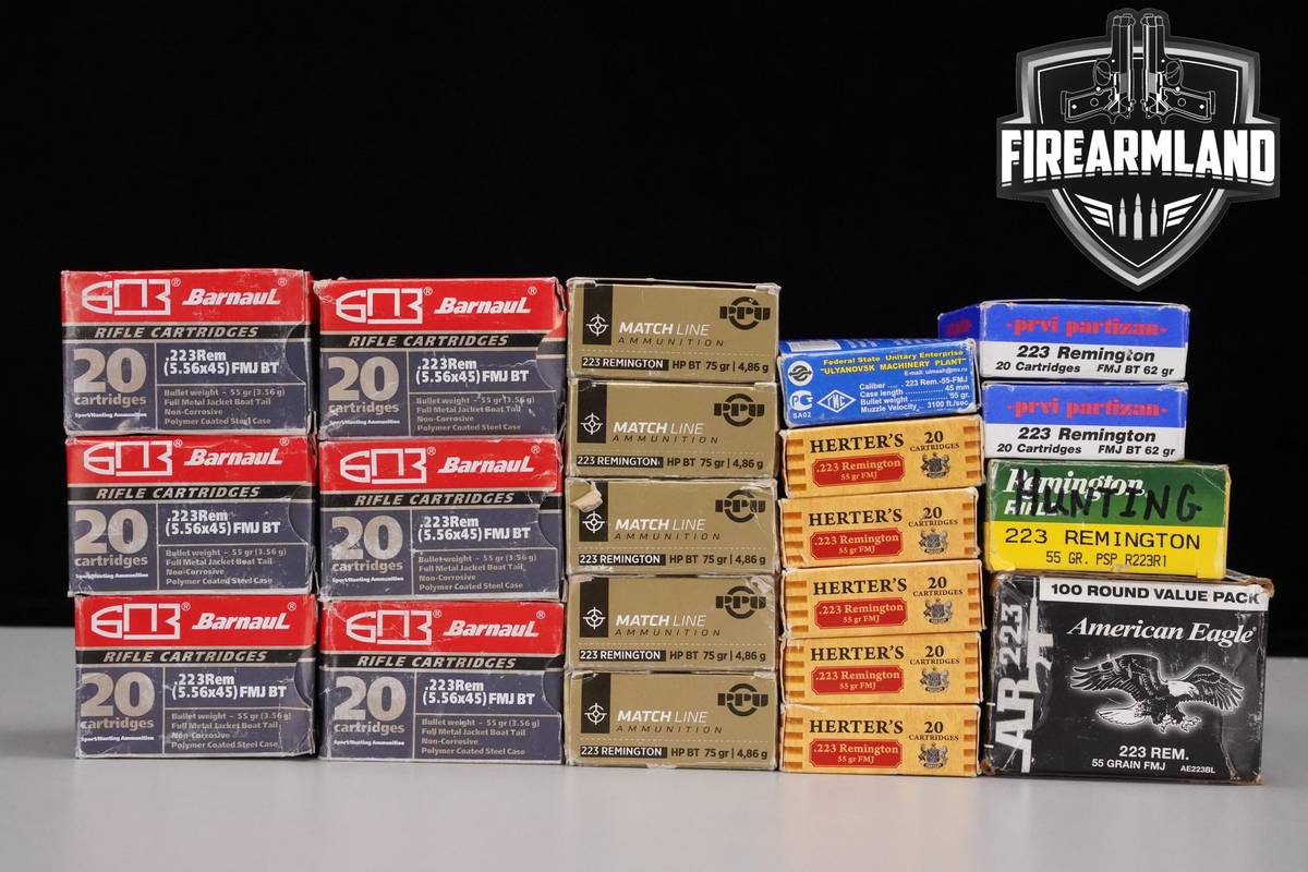 223 Rem Ammo 223-Rem Ammunition 500 ROUNDS