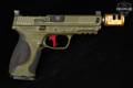 Smith & Wesson (S&W) M&P 9 M2.0 Metal Performance Center Spec Series 9mm Luger OD Green in Good Condition Image 5