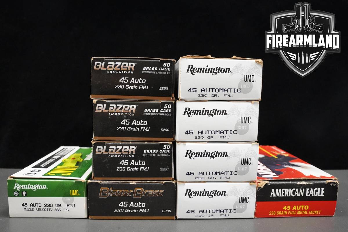 45 ACP Ammo 45-ACP Ammunition 500 ROUNDS