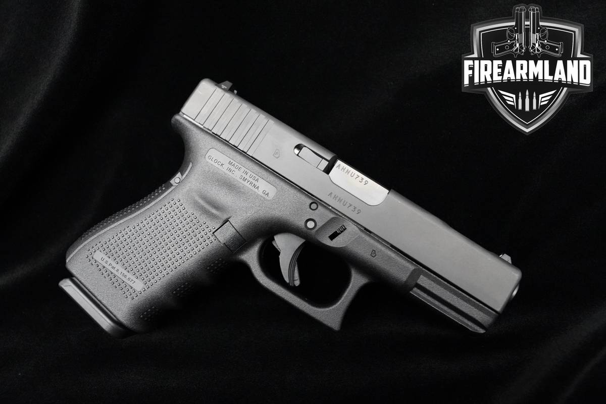 ORIG CASE Glock 19C Gen4 9mm Glock 9 mm G19C USA Pistol Gen4 15+1 PORTED