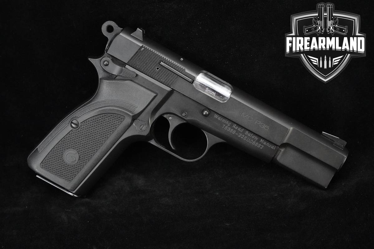 Girsan MC P35 9mm 4.6" Hi-Power Clone Girsan-MC-P35 +2 MAGS & ORIG CASE