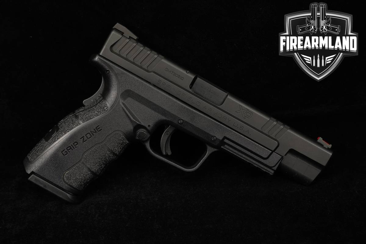 Springfield Armory XD Mod.2 Tactical 9mm 5" XD9 Pistol +2 MAGS & ORIG CASE