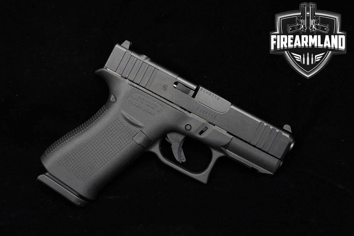 Glock 43X MOS Slimline 9mm 3.41" Glock G43X +2 MAGS G43-X