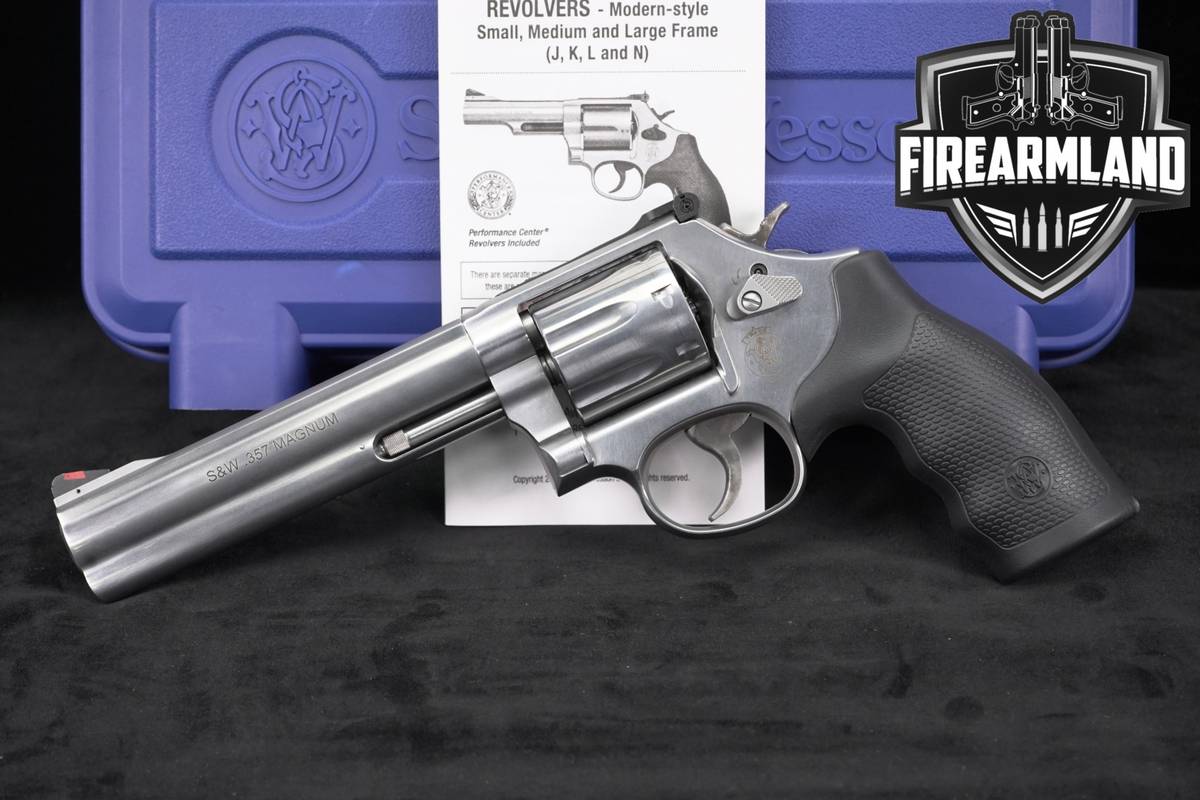 Smith & Wesson Model 686-6 Plus S&W 357 Magnum M686 Seven-Shot +ORIG CASE