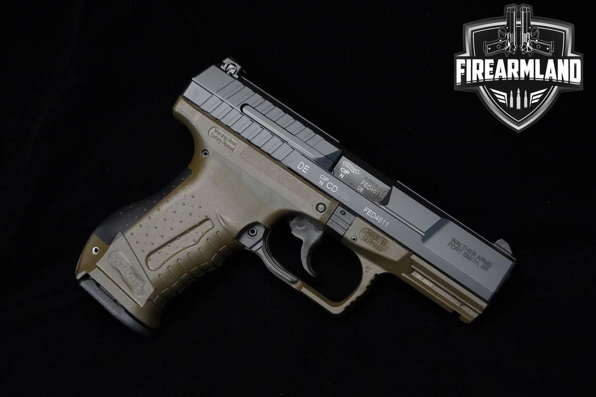 Walther P99 AS Final Edition 9mm 4" Matte Blue Walther-P99 P-99 +ORIG CASE