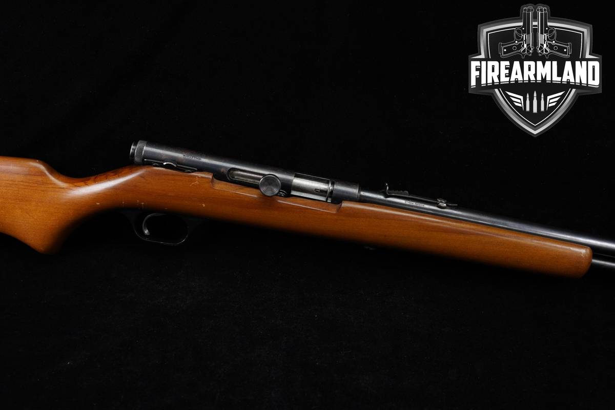 Savage Stevens Western Field Model 59A 22LR 24" Blued & Hardwood Hunting