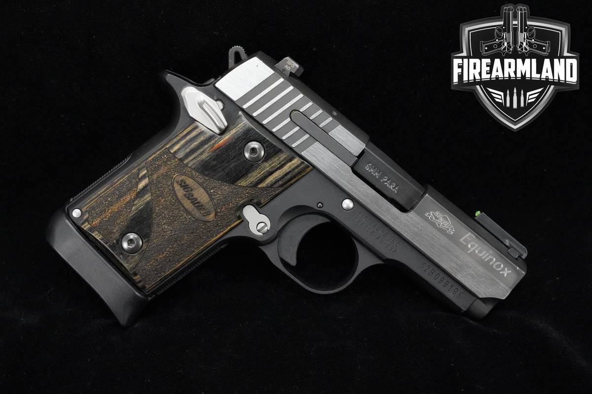 Sig Sauer P938 Equinox 9mm 3" Two-Tone Equinox P938 P-938 3MAGS & ORIG CASE