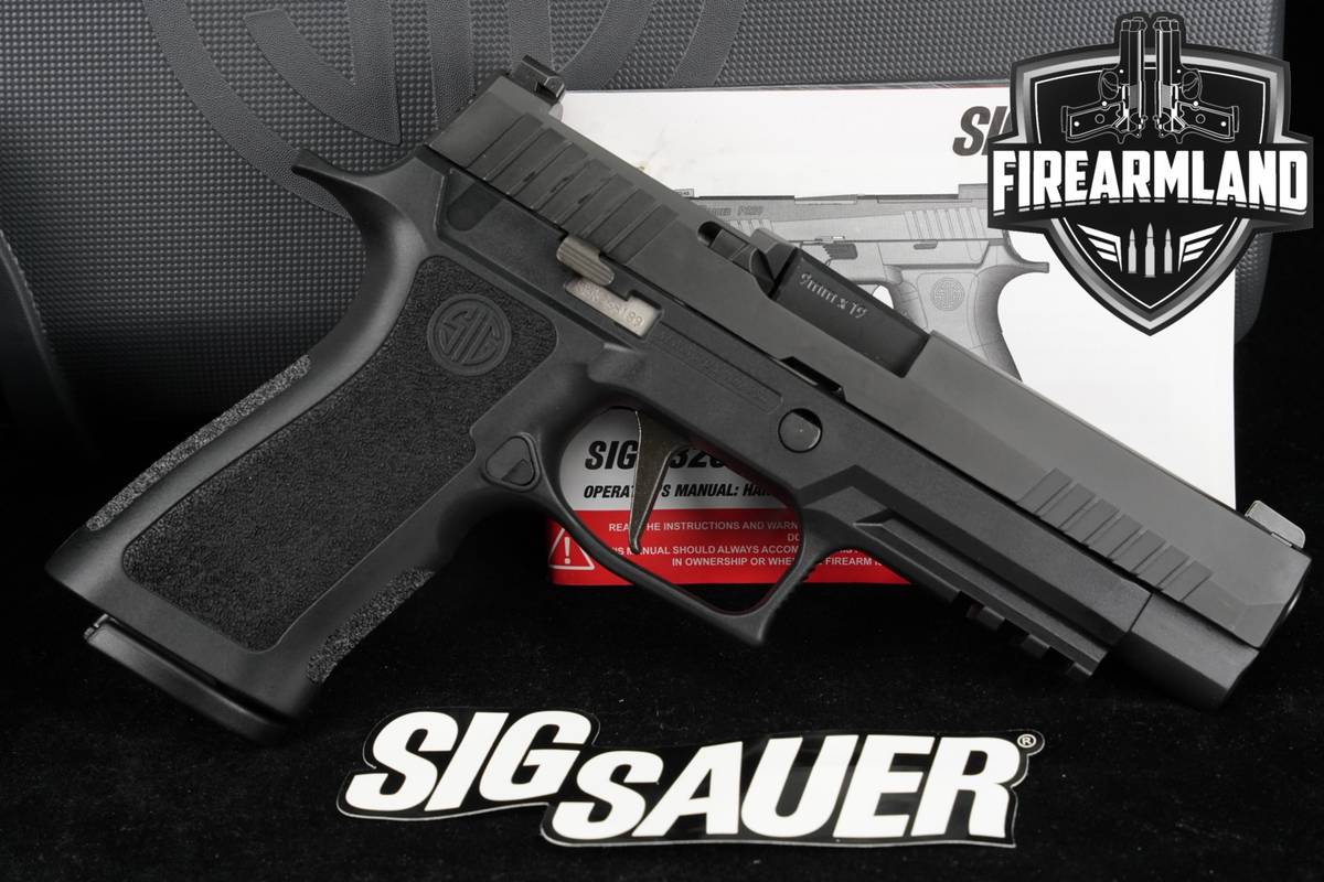 Sig Sauer P320 Pro X-Series Full 9mm 4.7 P 320 +3 MAGS & ORIG CASE