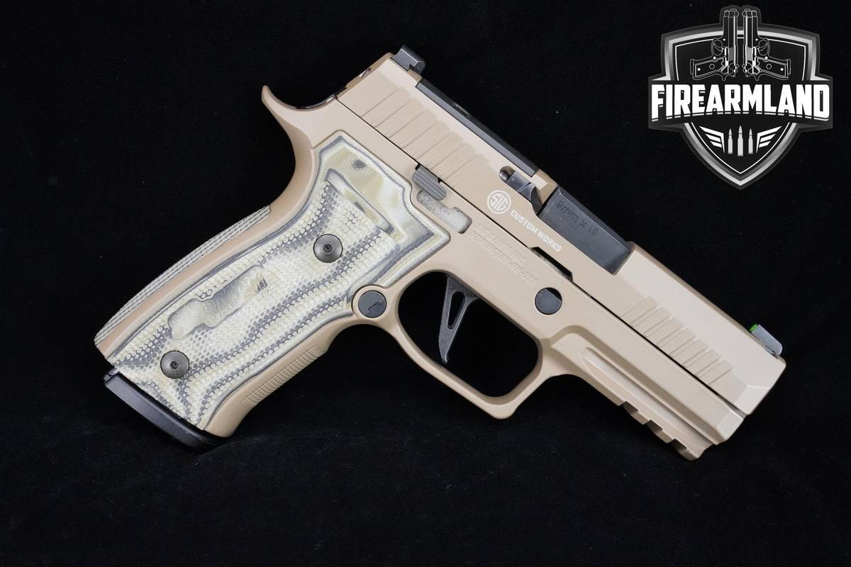 Sig Sauer P320 AXG Scorpion 9mm 3.9" Sig-Sauer P320 P-320 3MAGS & ORIG CASE