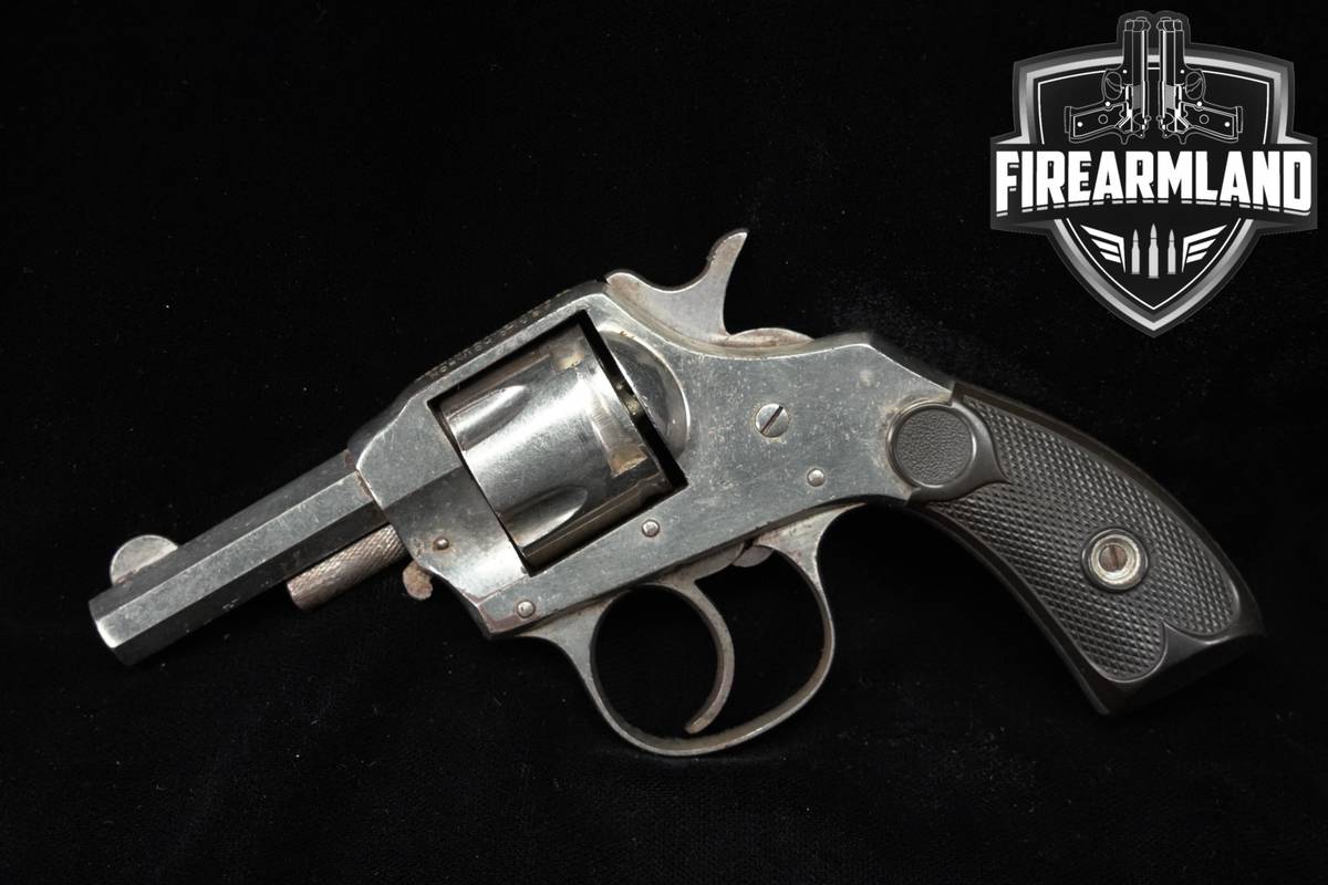 1899-1916 Hopkins & Allen X.L. Double Action 32 S&W 2.5' Nickel DA/SA