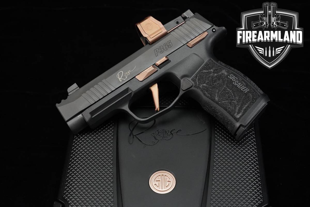Sig Sauer P365-XL Comp ROSE 365XL P-365 9mm 3.1" +2 MAGS & ORIG BOX
