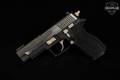 Sig Sauer P227 Equinox, Custom Shop .45 ACP Two-Tone Black & Stainless in Excellent Condition Image 4