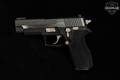 Sig Sauer P227 Equinox, Custom Shop .45 ACP Two-Tone Black & Stainless in Excellent Condition Image 5