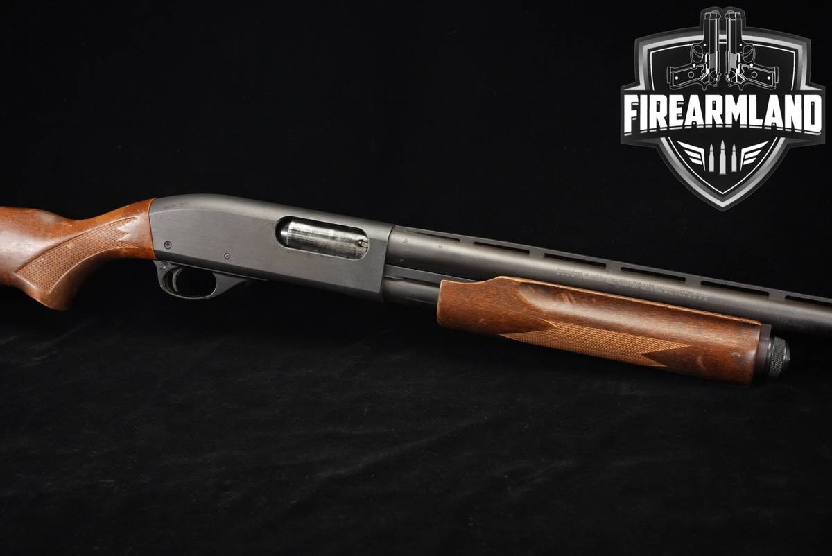 Remington Model 870 Express 12-Gauge 25.5" Blued & Hardwood M870 VENT-RIB