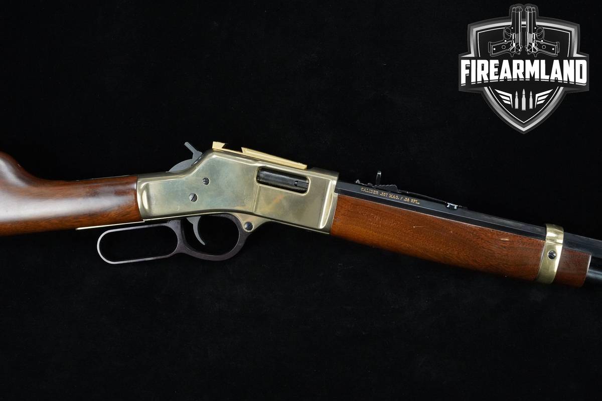 Henry H006GM Big Boy Brass Carbine 357-Magnum 38-Special 20" Henry-H006GM