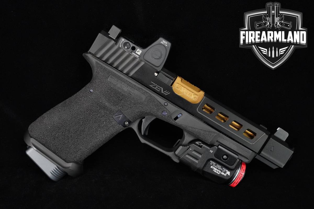Glock 19 Gen3 9mm ZEV Glock-19 G19 +3 MAGS, LANTAC, STREAMLIGHT & TRIJICON