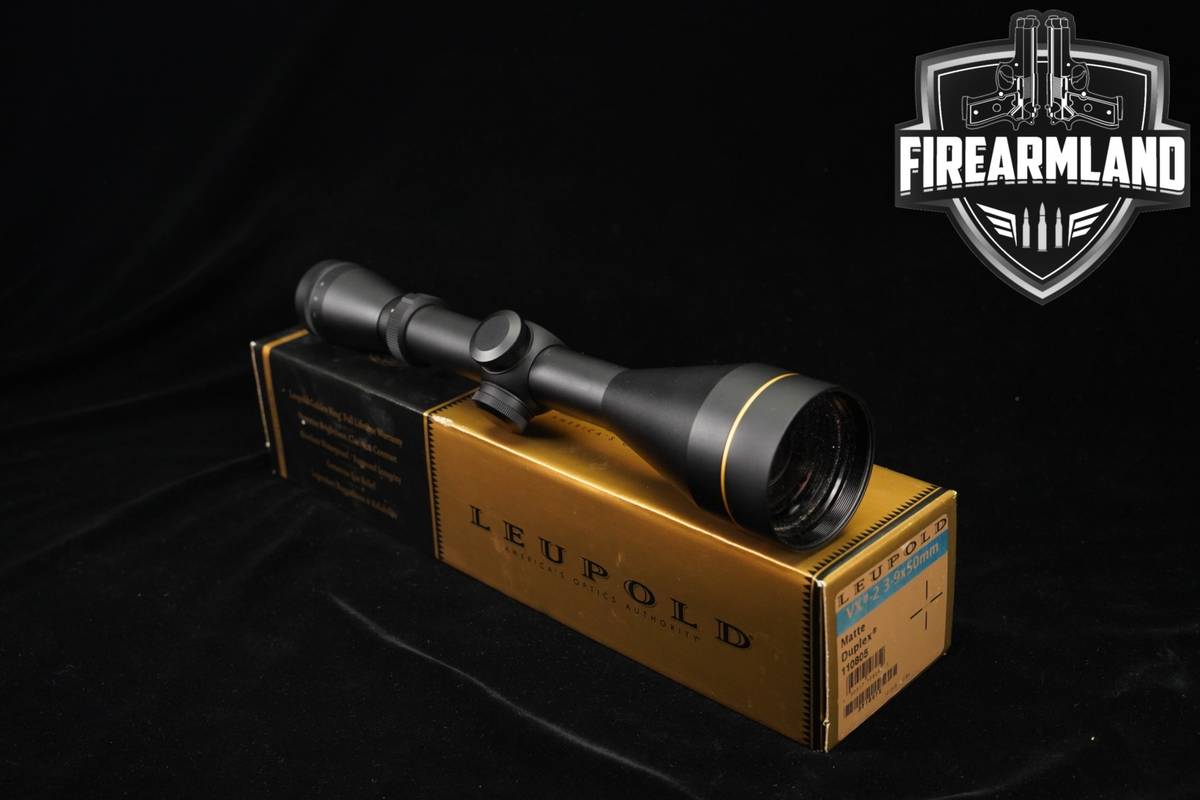 Leupold VX-2 3-9x50mm Duplex Reticle SFP Scope VX2 +ORIG BOX