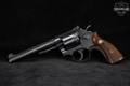 1950 Smith & Wesson (S&W) K-22 Masterpiece Third Model (post-war); Pre-Model 17 .22 LR Blued in Good Condition Image 2