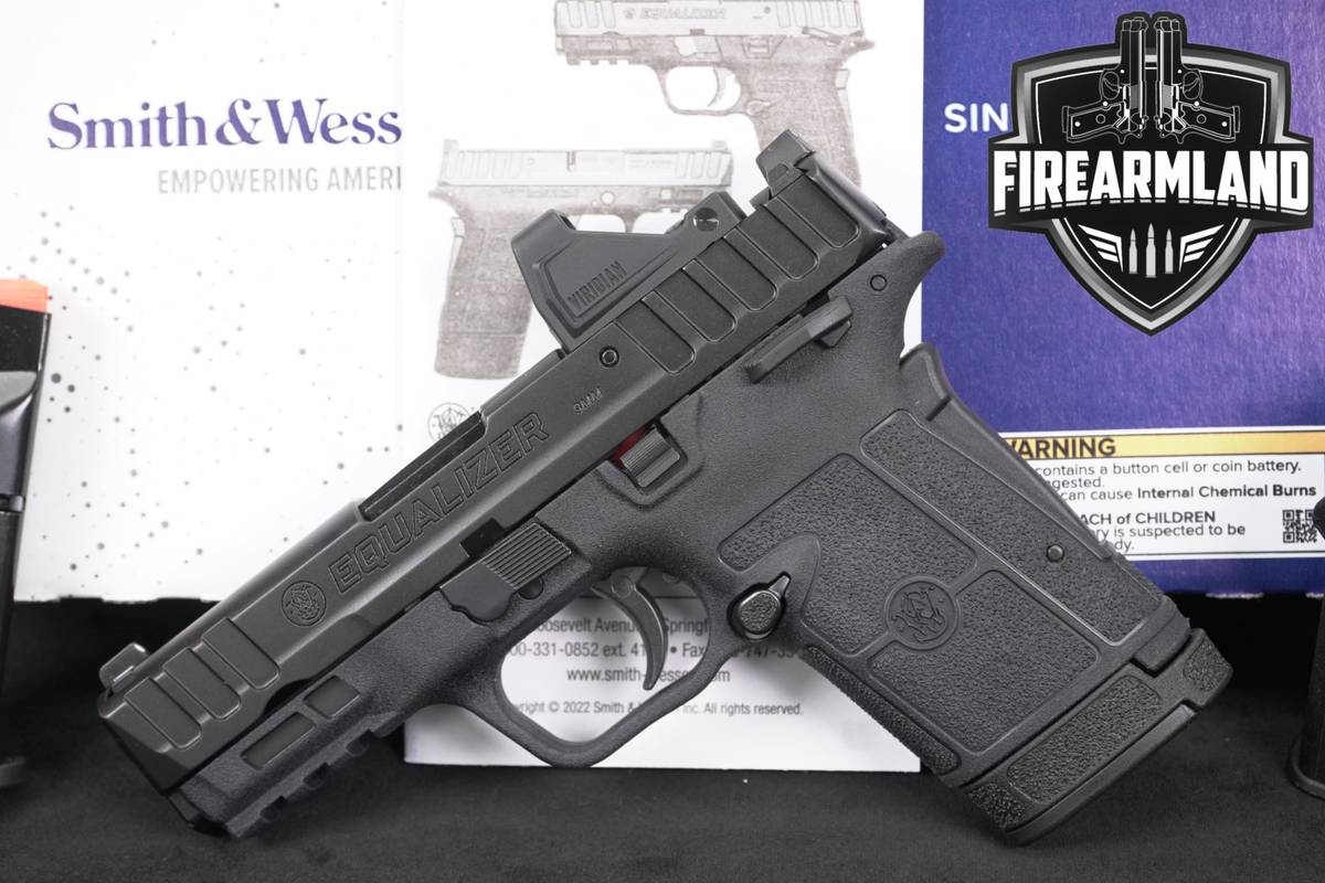 Smith & Wesson Equalizer TS 9mm S&W +3 MAGS, ORIG BOX, RFX11 OPTICS